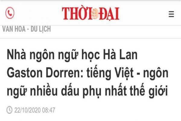 Sự "bất quy tắc" trong tiếng Việt