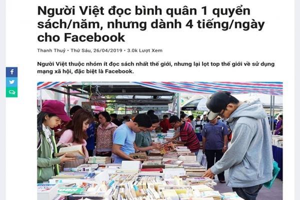Văn hóa đọc của người Việt Nam hiện nay